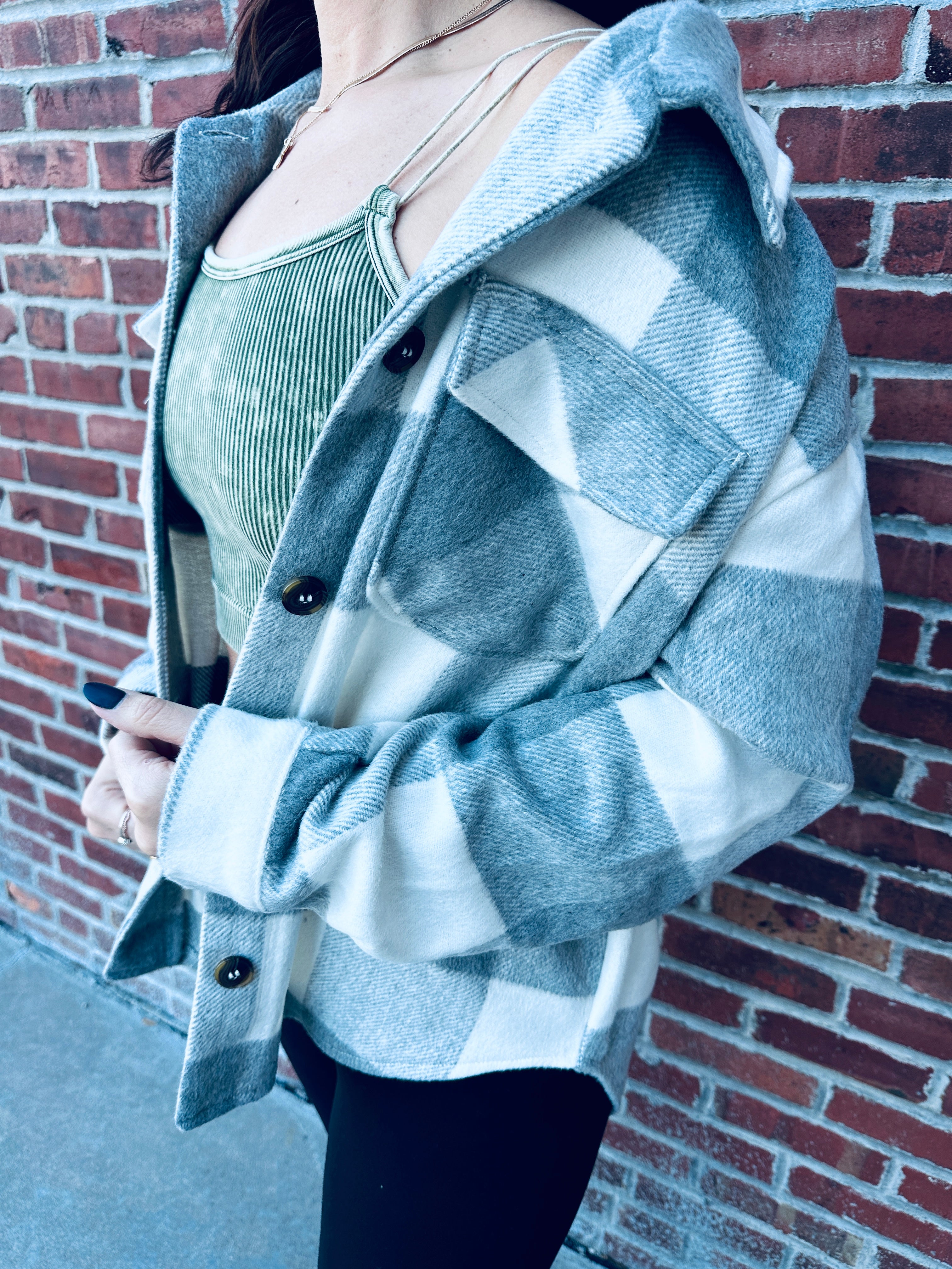 Olive Washed Ribbed Bralette