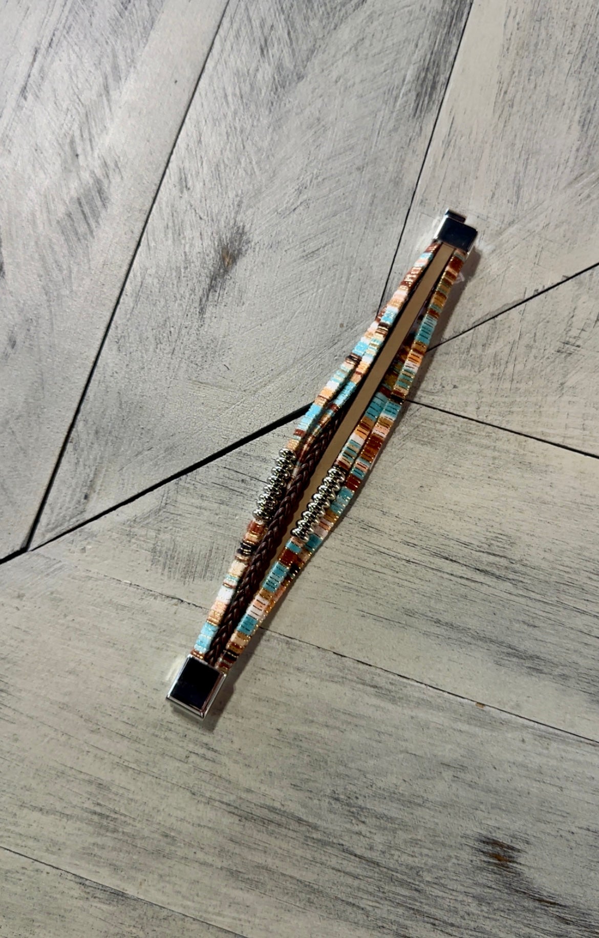 Boho Magnetic Multi-Layer Bracelet