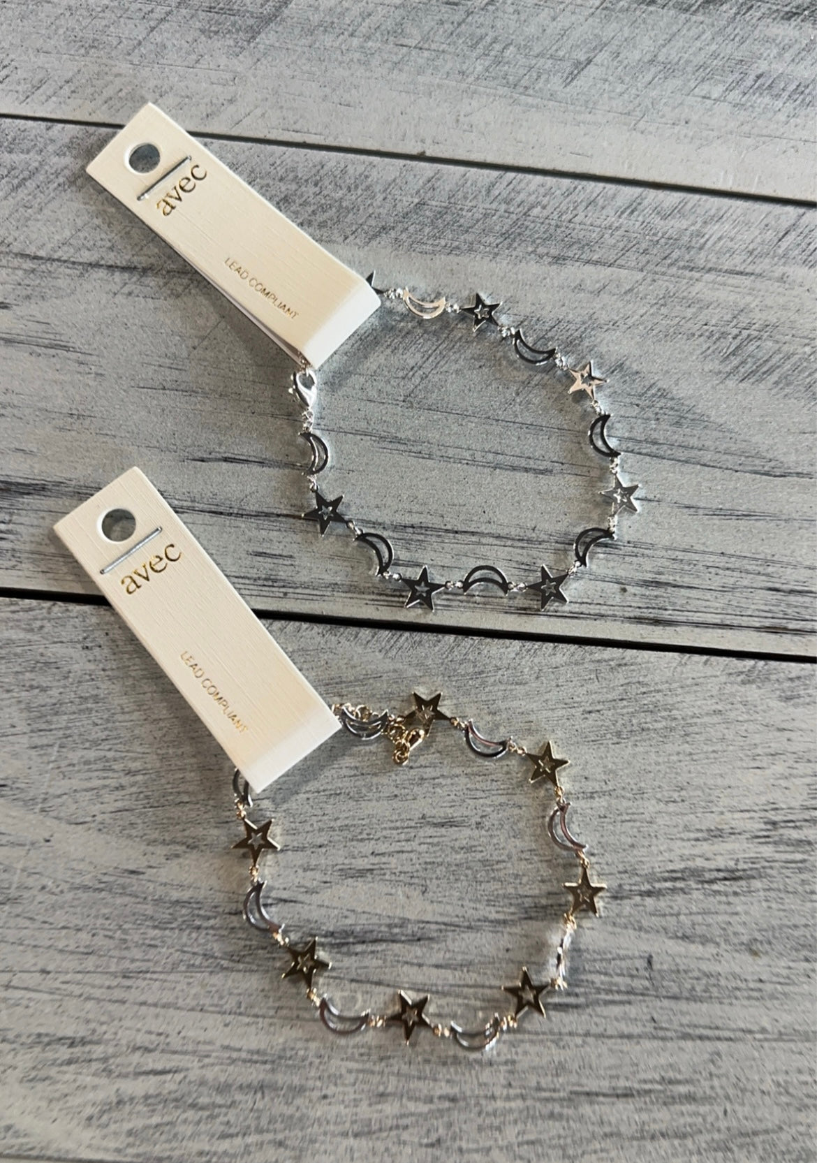 Moon & Star Bracelet