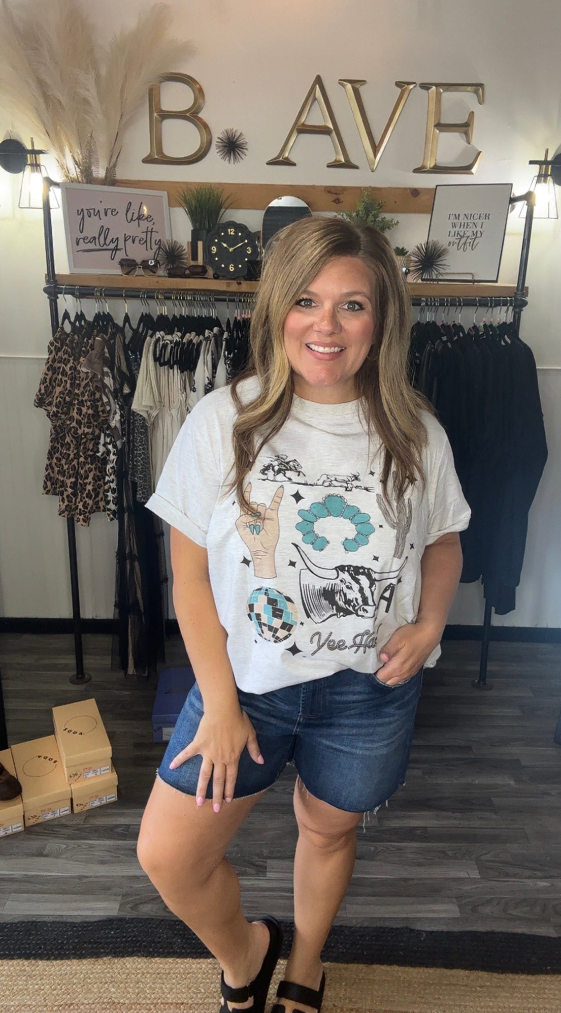 Yee Haw Western Graphic Tee