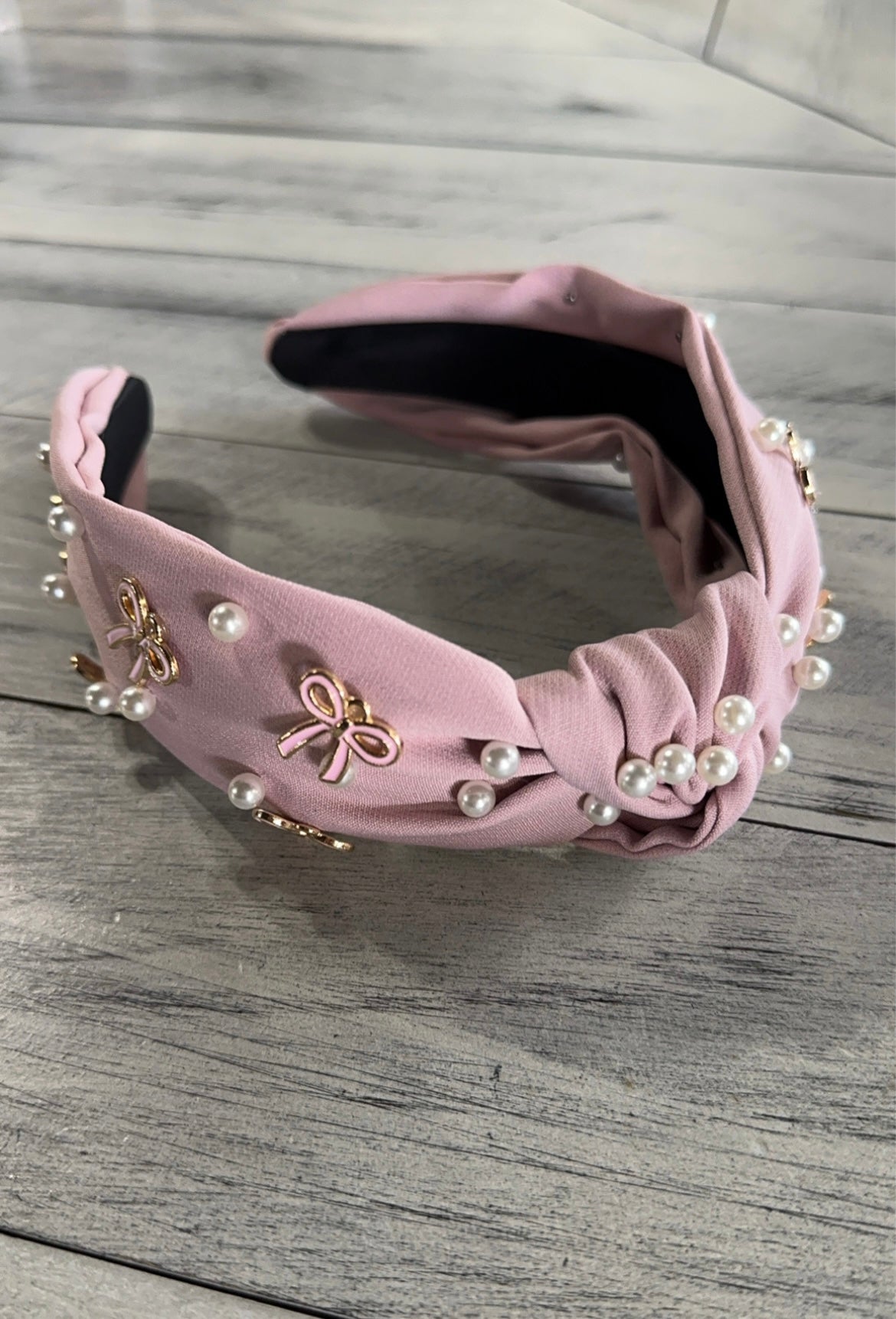 Ribbons & Pearls Headband