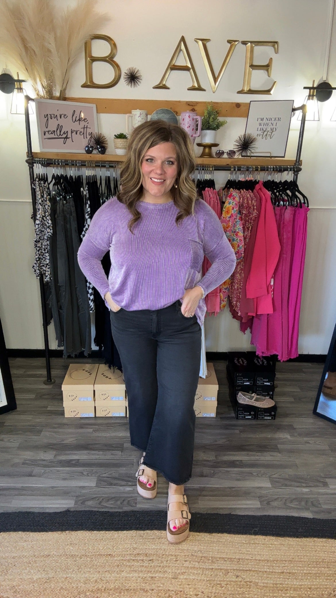 Zenana Washed Black Crop Jeans