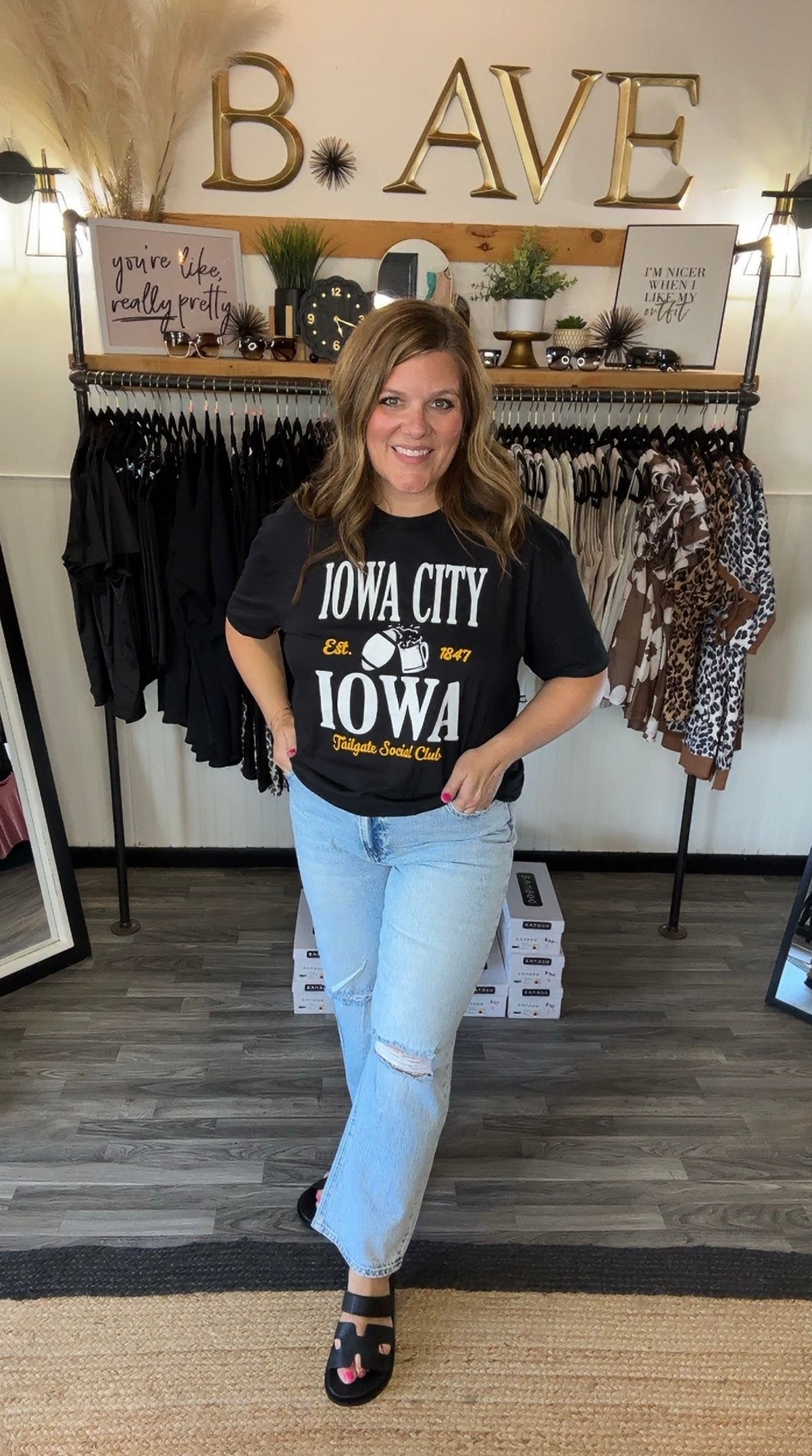 Iowa City Tailgate Social Club Tee