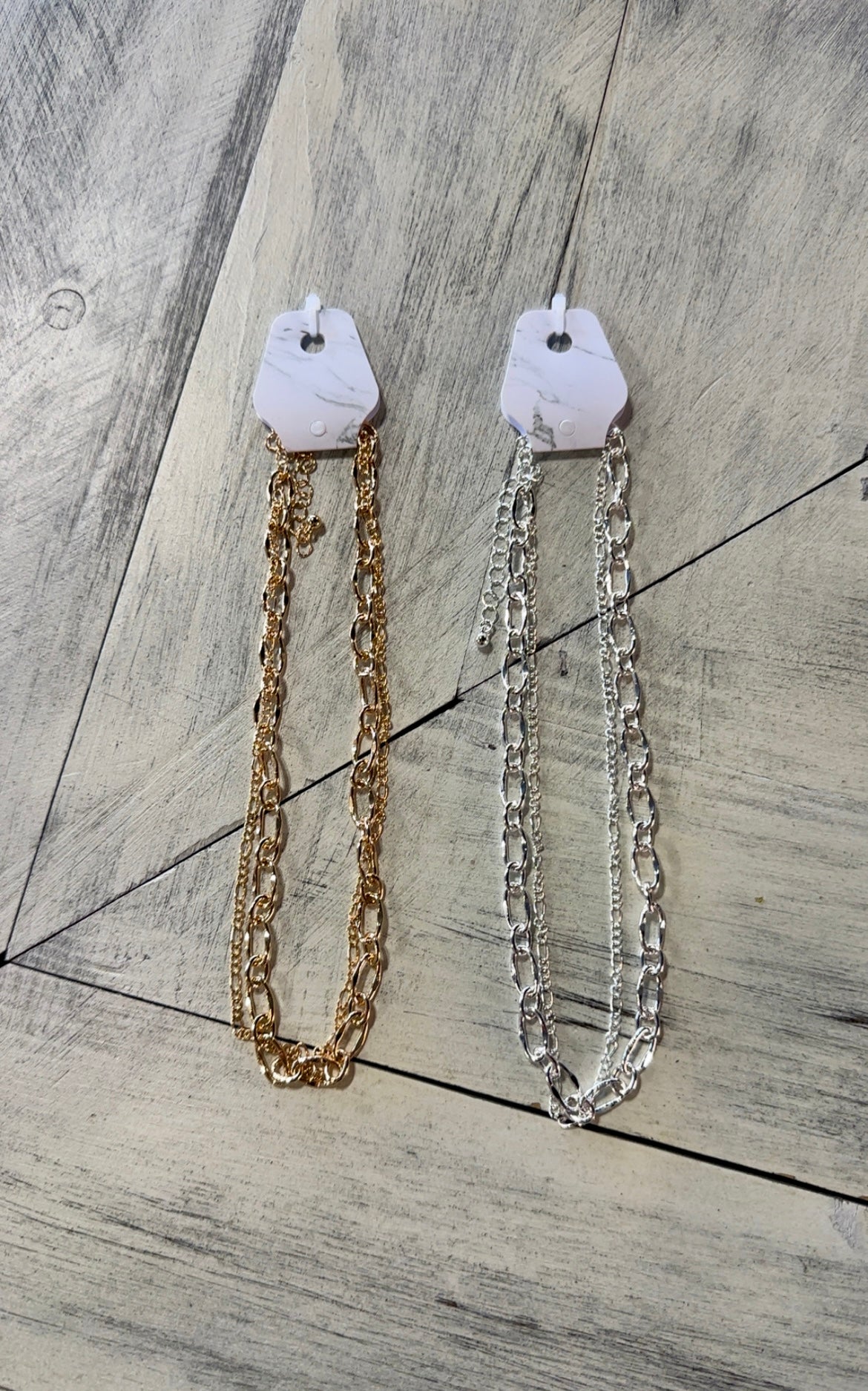 2 Layer Chunky Chain Link Necklace