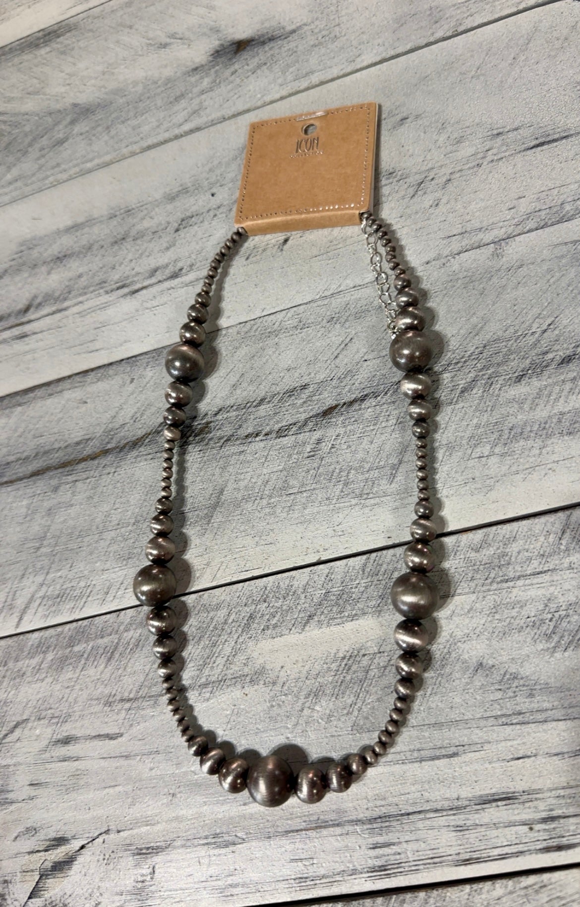 Navajo Pearl Multi-Bead Necklace