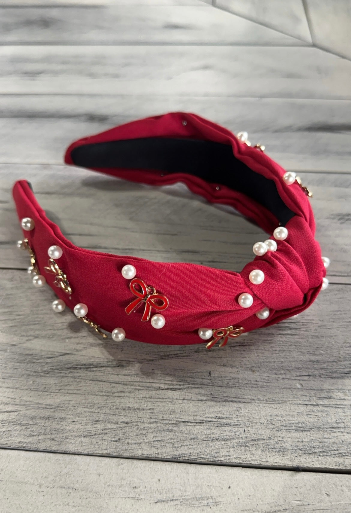 Ribbons & Pearls Headband