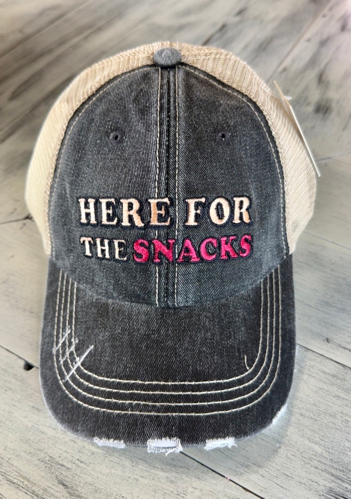 Here For the Snacks Hat