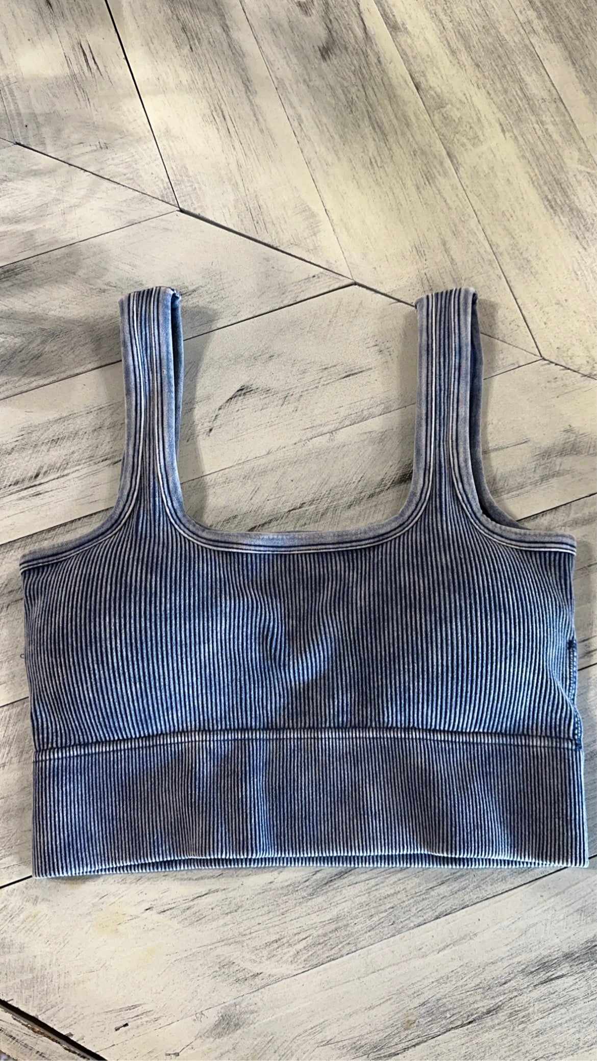 Blackberry Ribbed Bralette