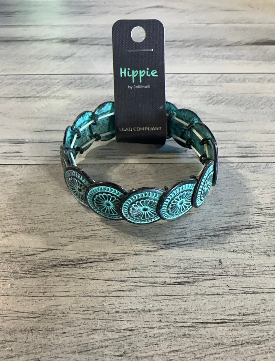 Vintage Turquoise Western Stretch Bracelet