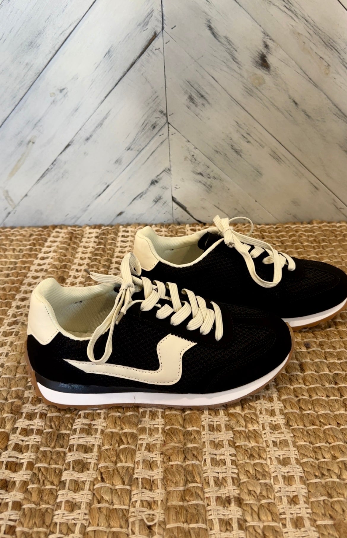 Black & Neutral Sneakers