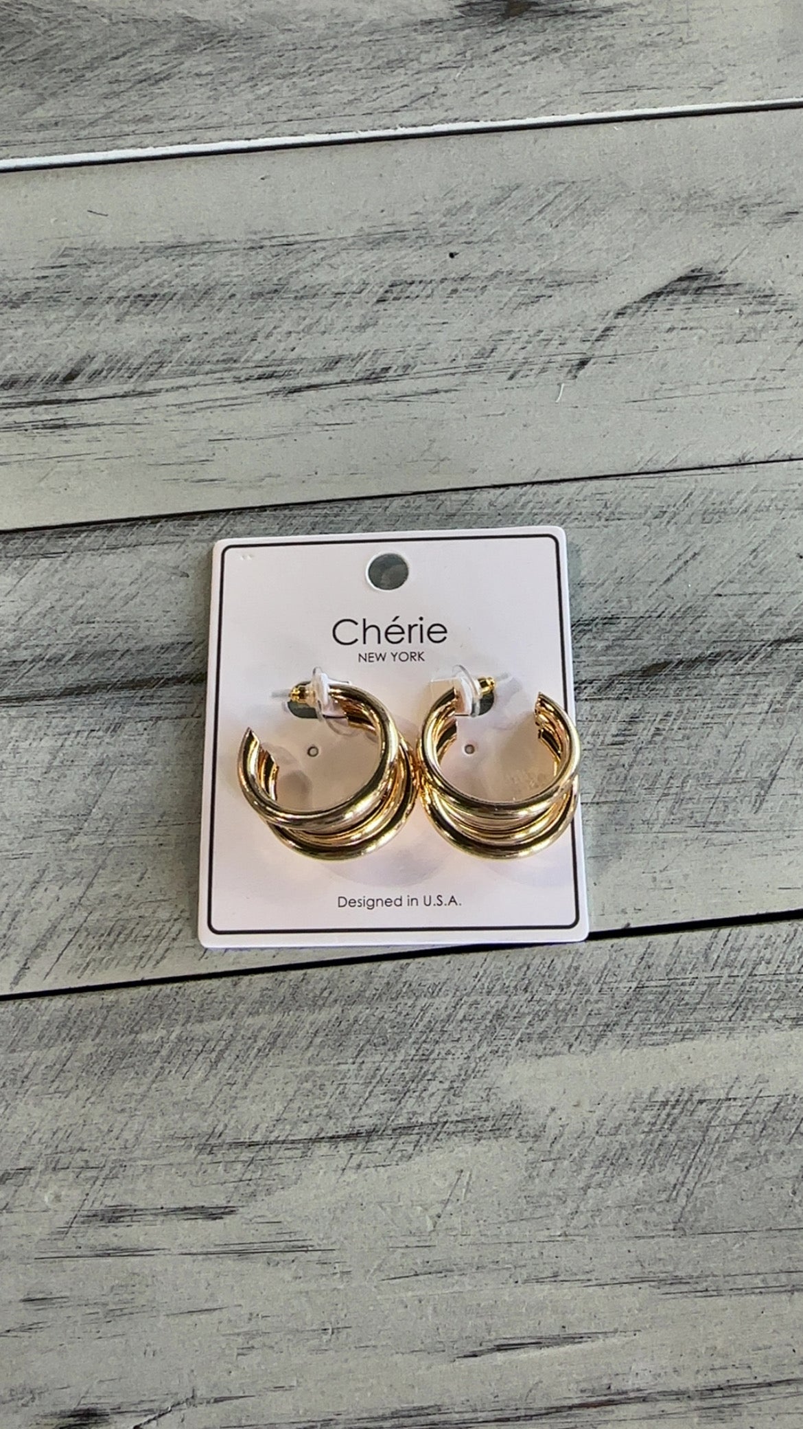 3 Layer Hoop Earrings