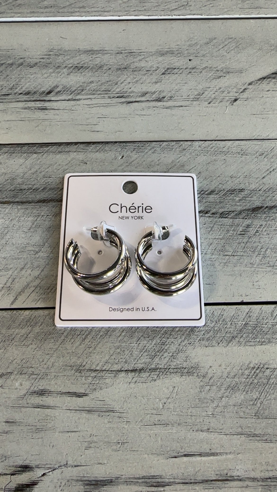 3 Layer Hoop Earrings
