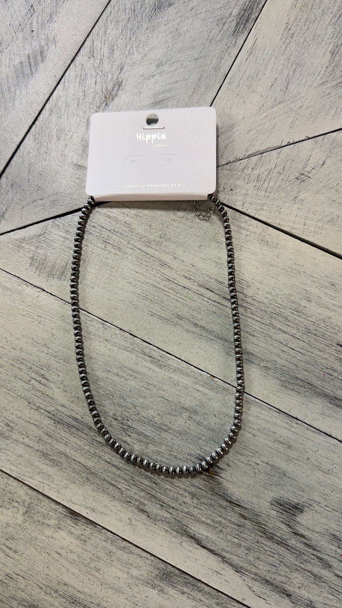 Skinny Navajo Pearl Necklace