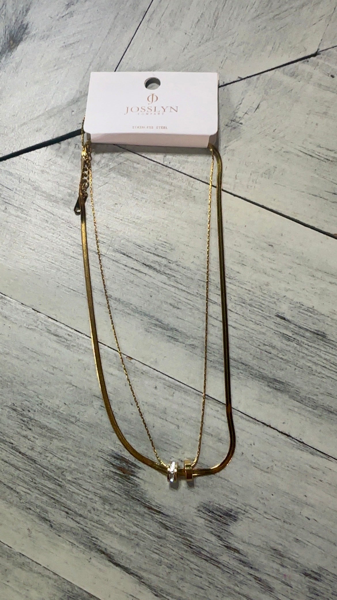 Gold Layered Eternal Circular Pendant Necklace