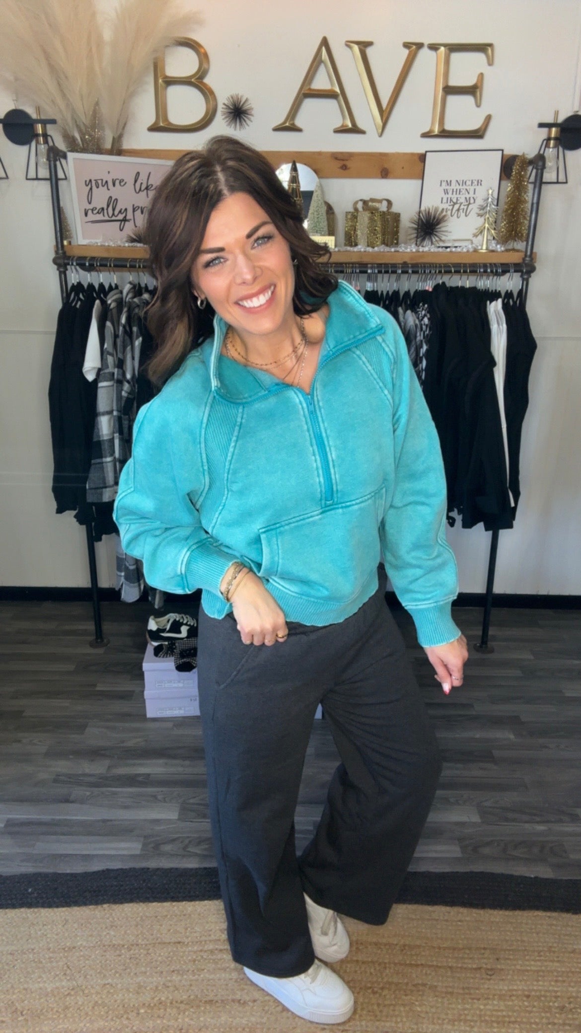 Charcoal Fleece Lounge Pants