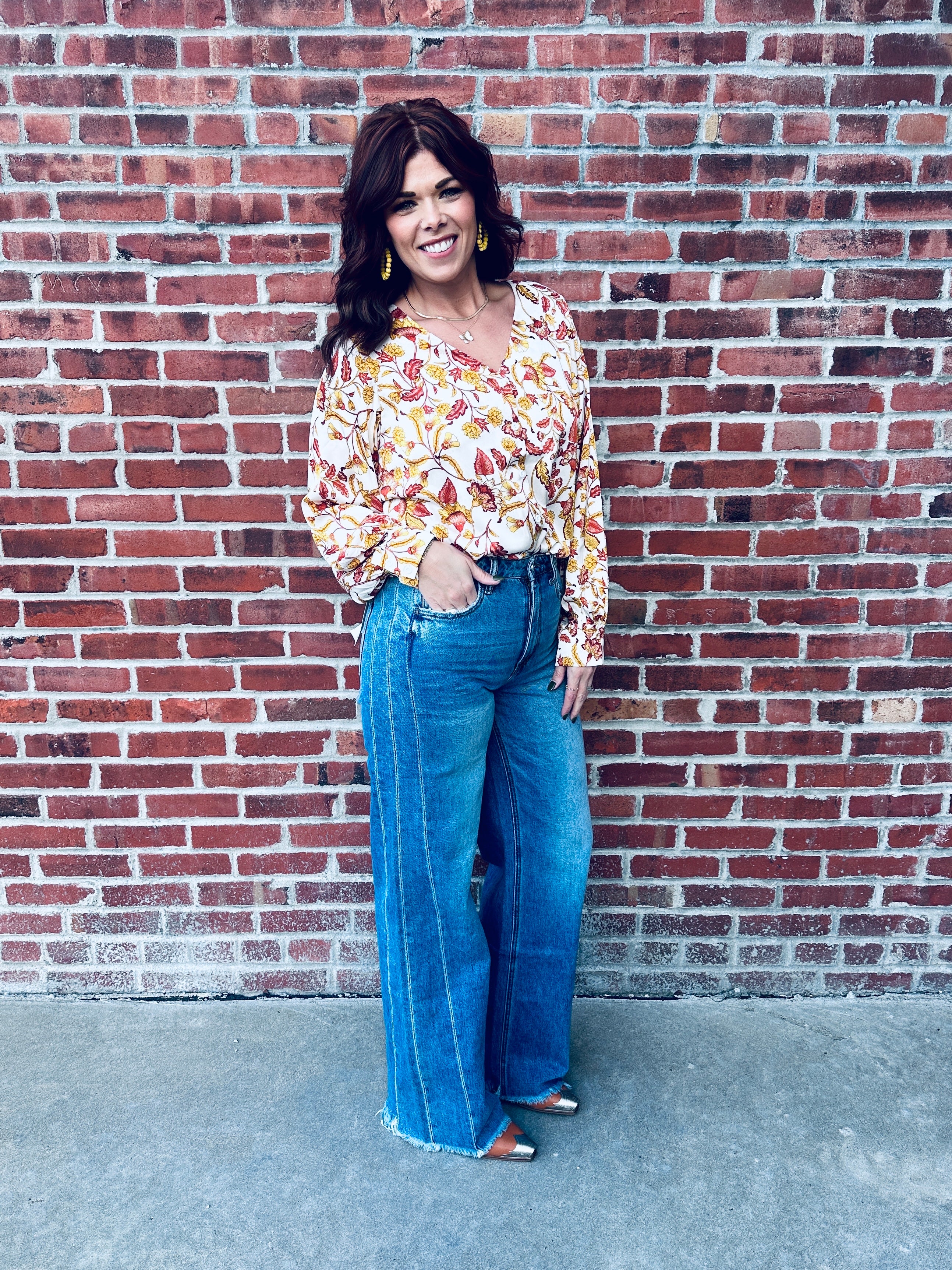 Lovervet 90s Vintage Wide Leg Jeans
