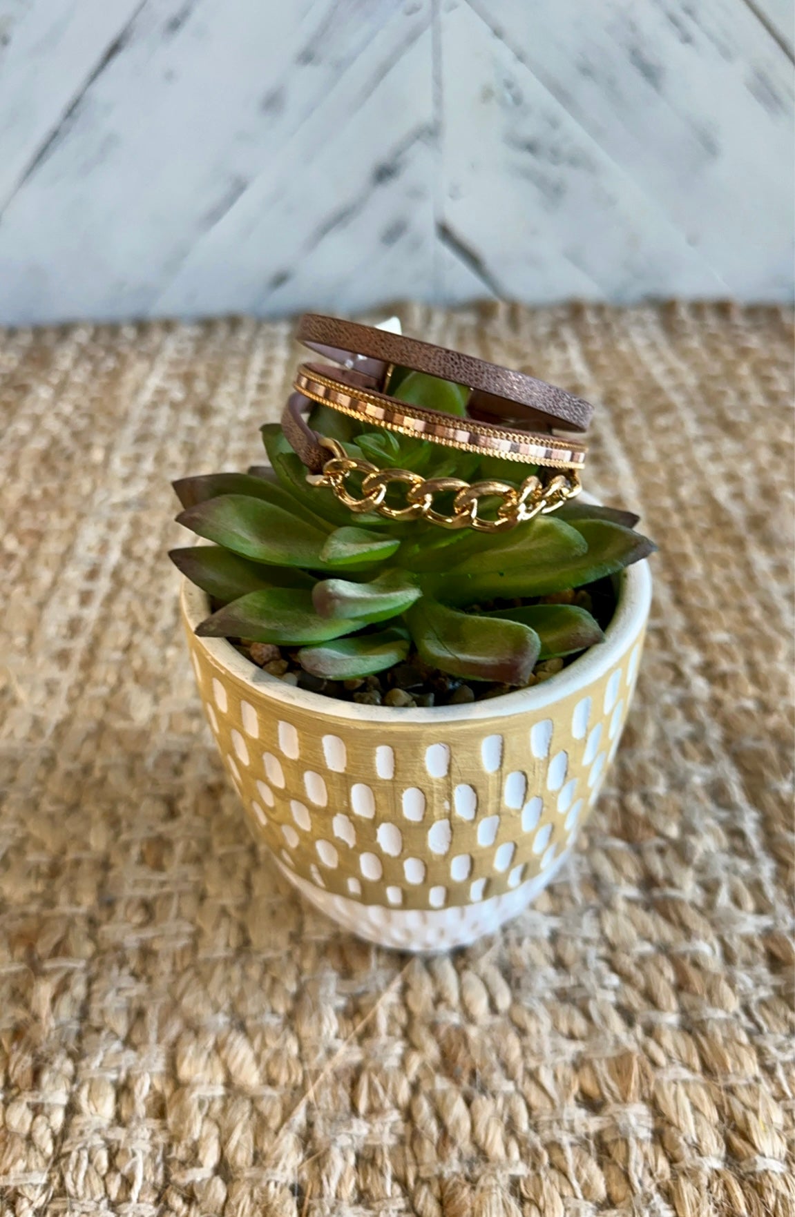 Chain Layered Magnetic Bracelet