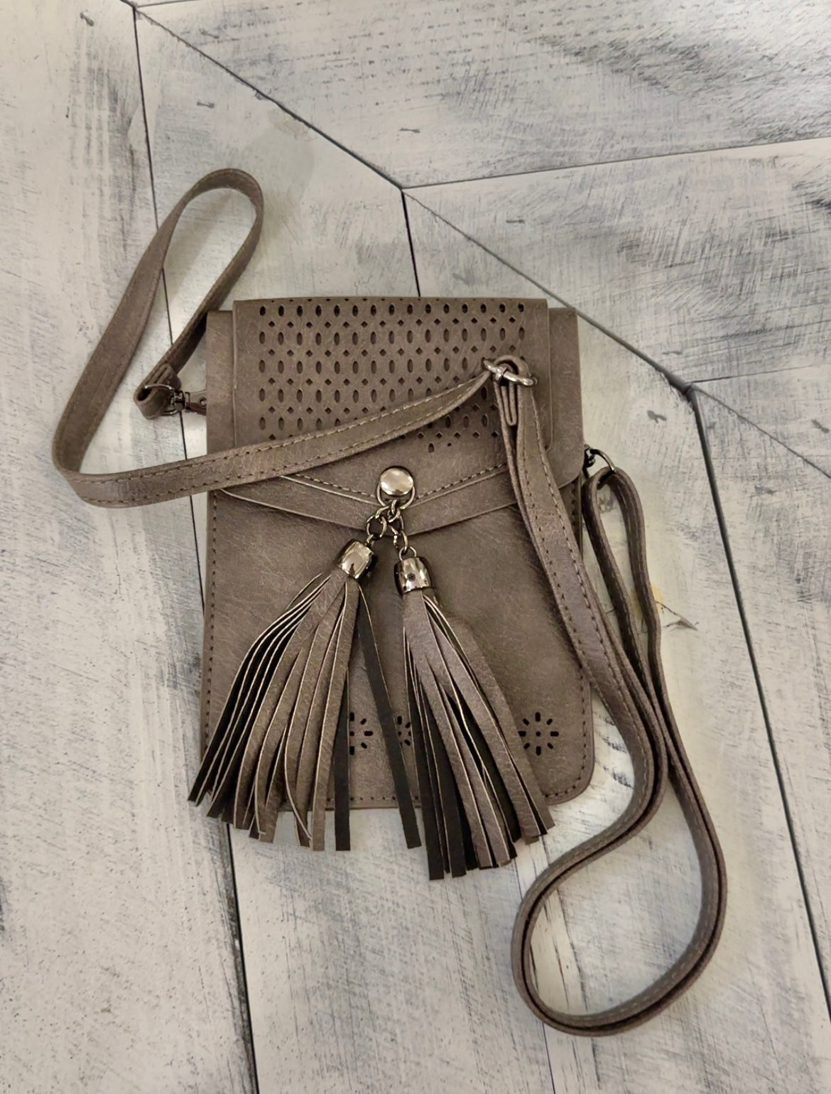 Western Fringe Crossbody