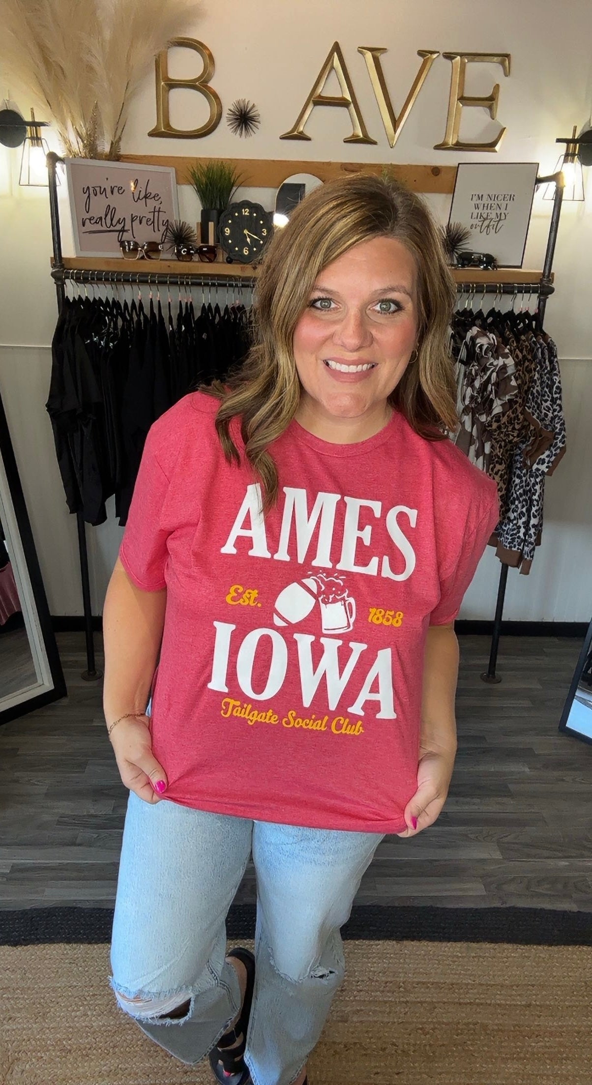 Ames Tailgate Social Club Tee
