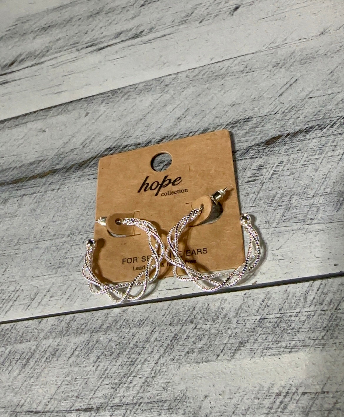 Hollow Braided Hoop Earrings