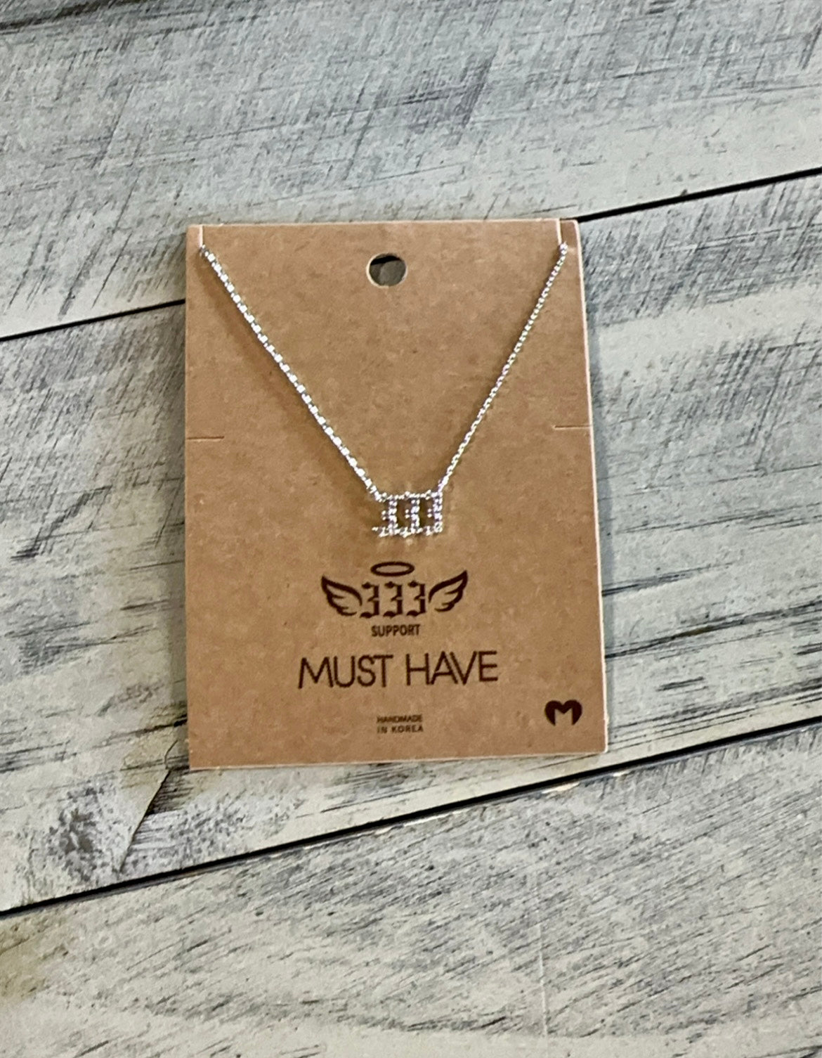 Angel Number Pendant Necklace