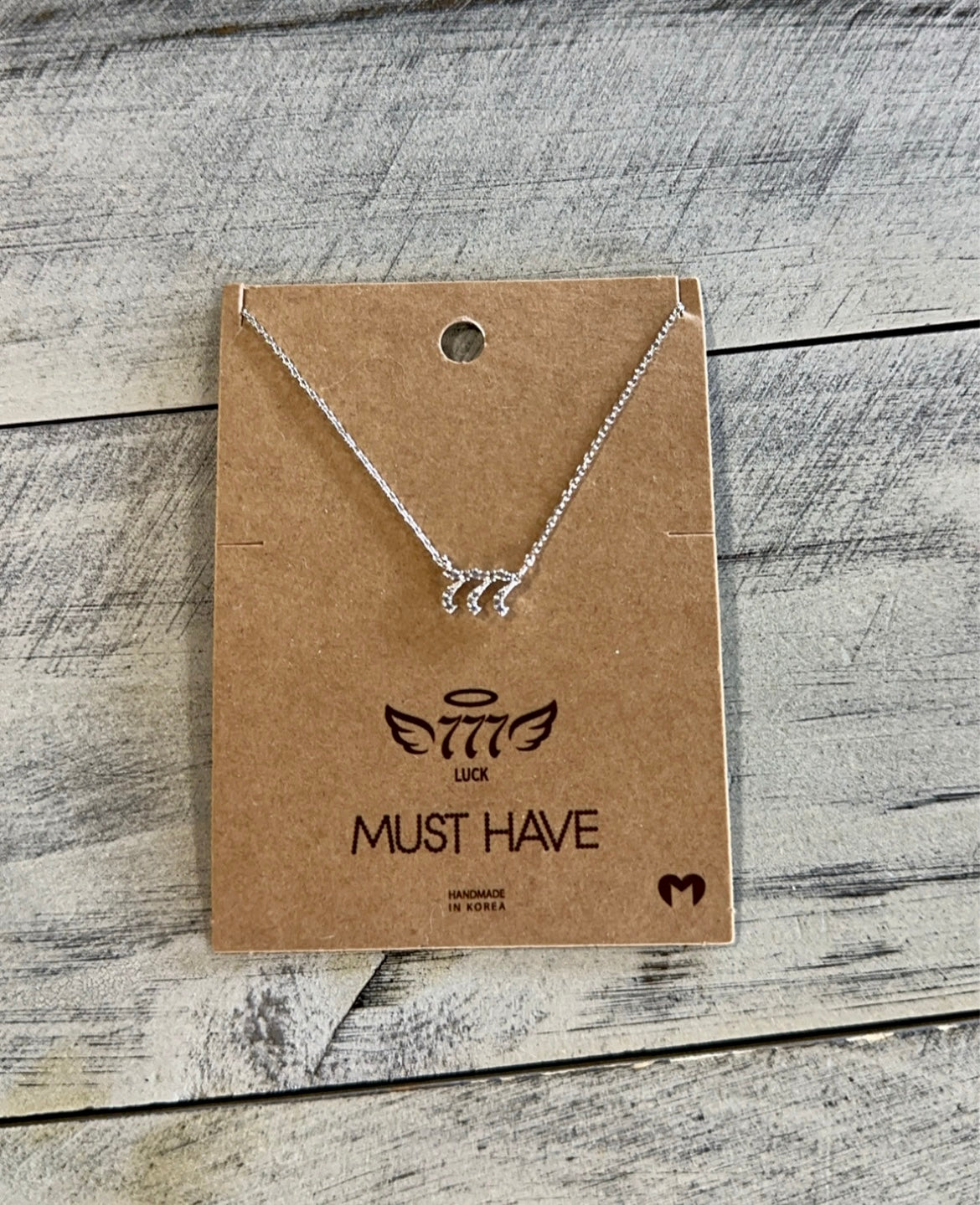 Angel Number Pendant Necklace