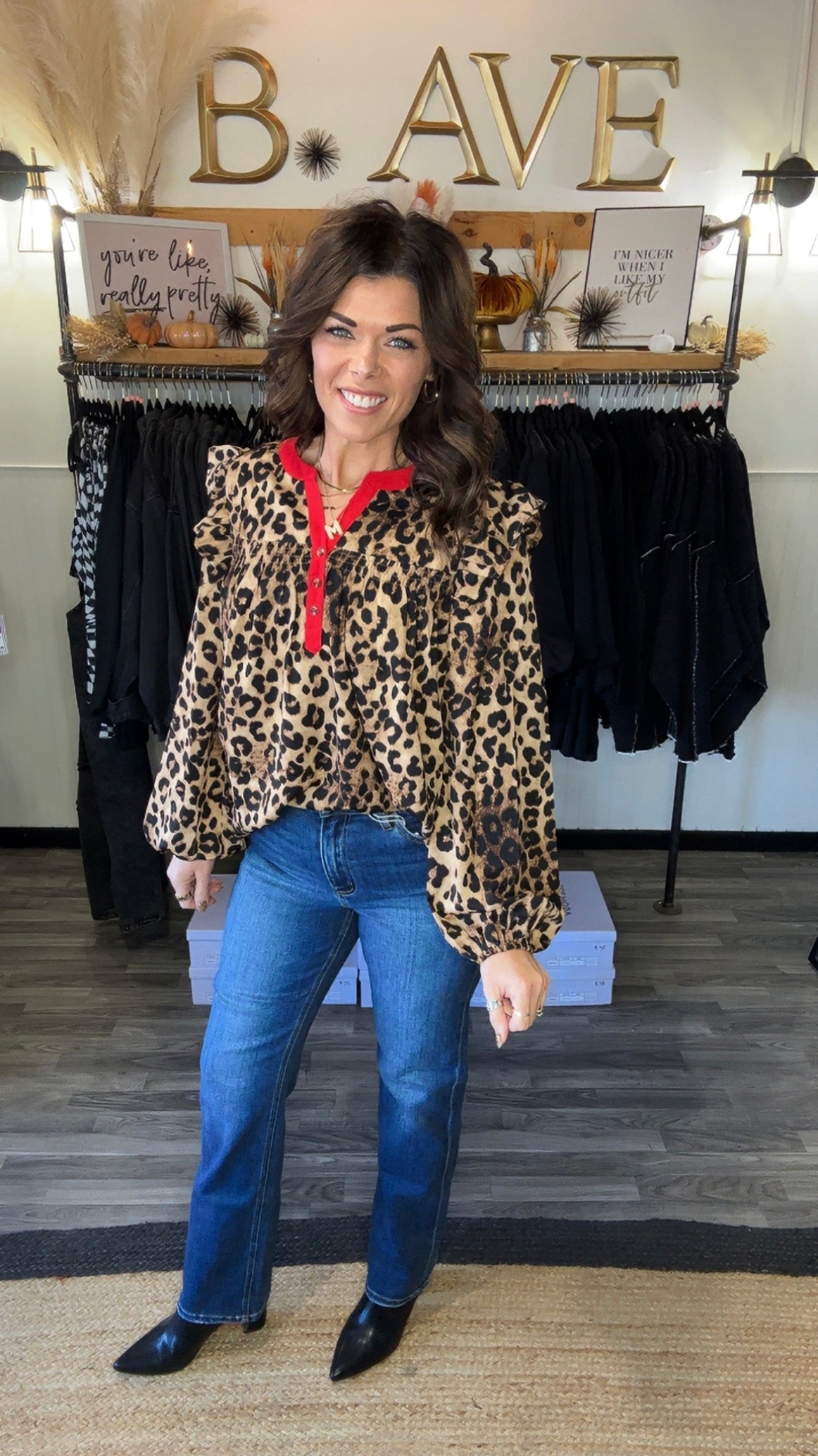 Vervet Dark Wash Straight Leg Jeans