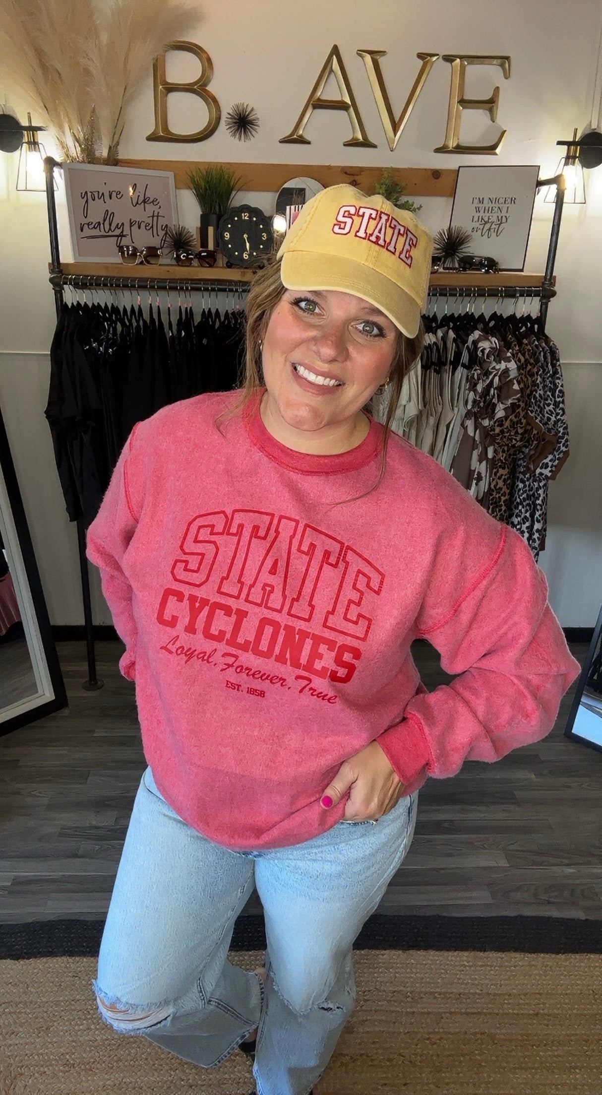 State Cyclones Inside Out Graphic Sweatshirt