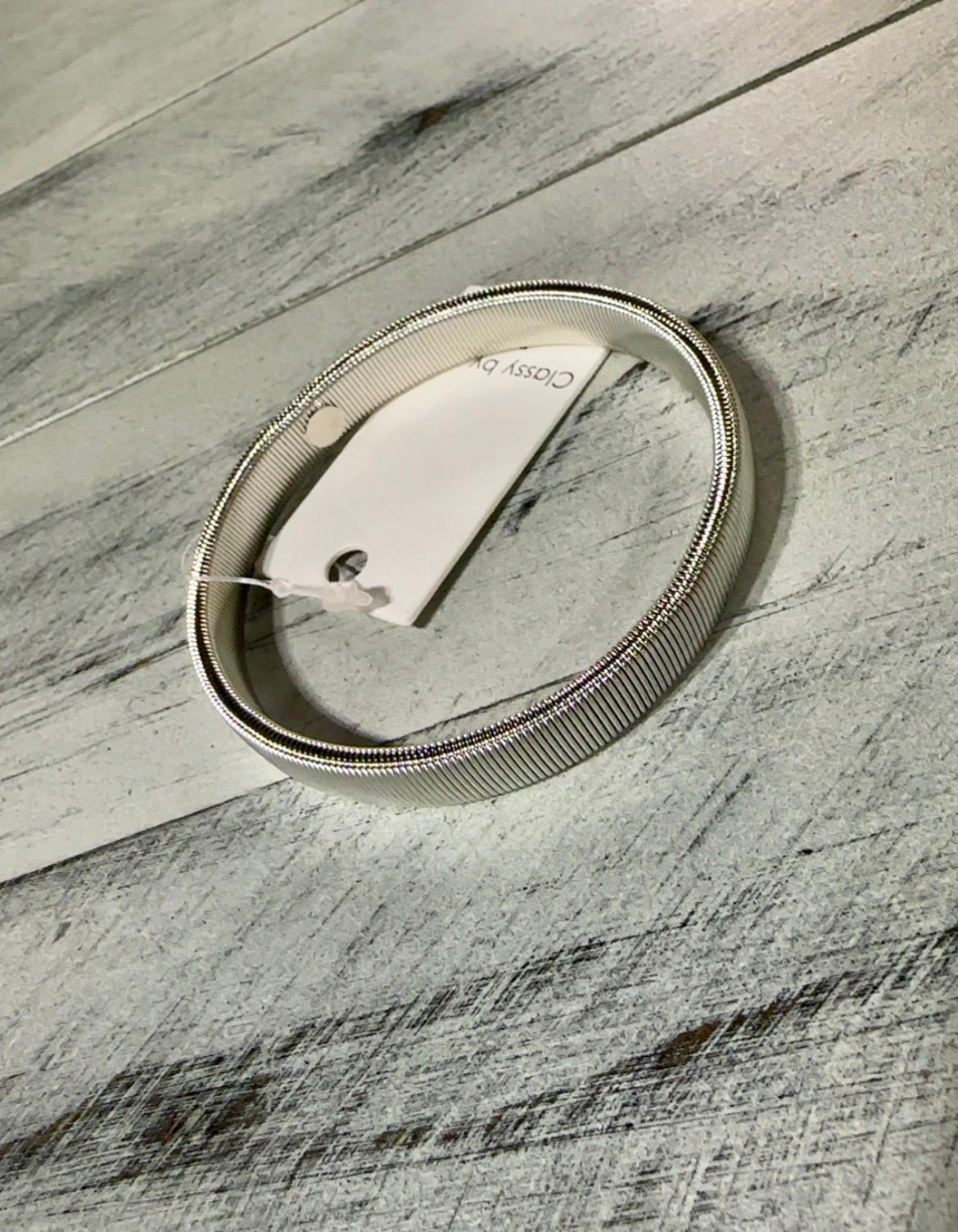 Sleek Slinky Stretch Bangle Bracelet