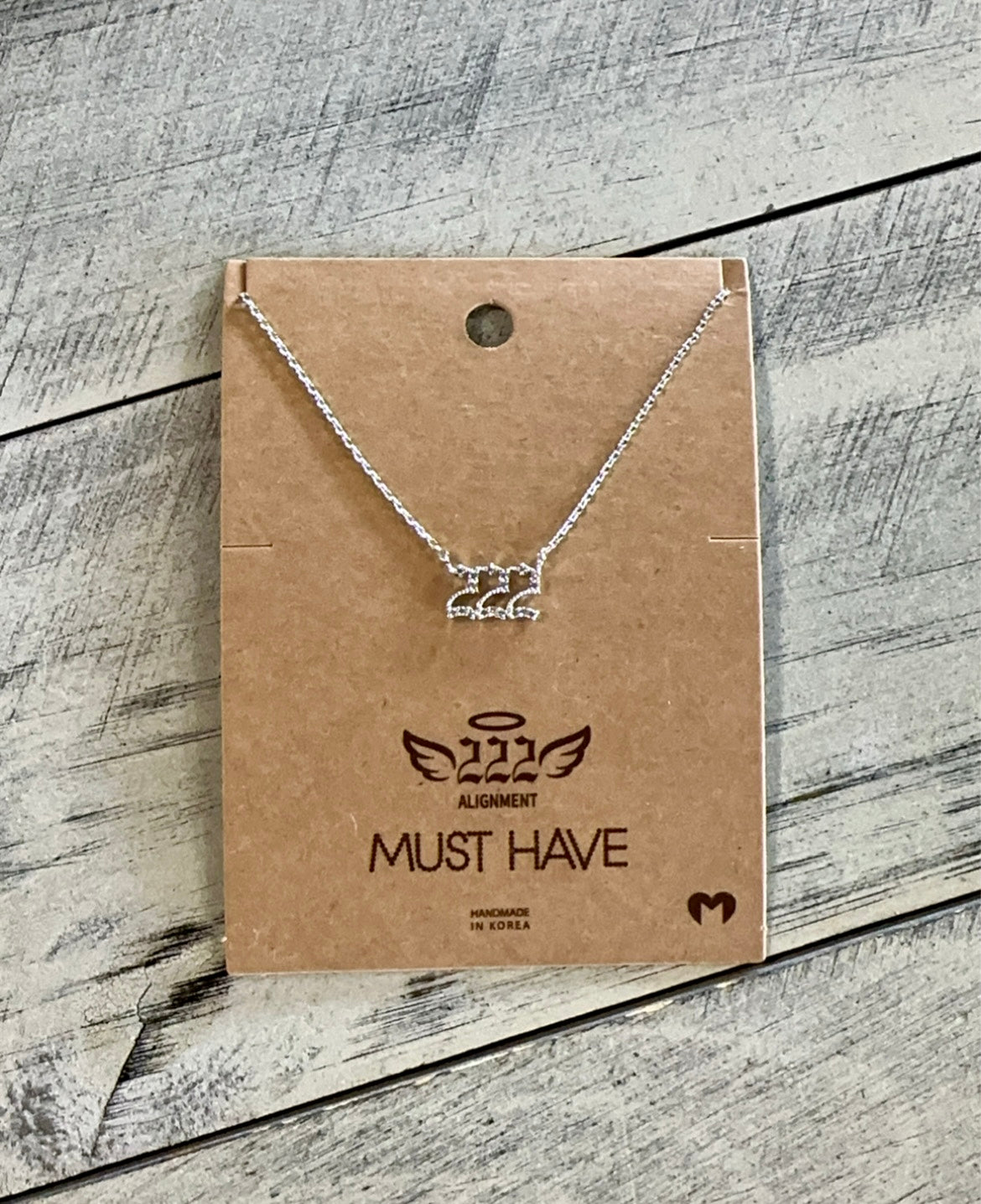 Angel Number Pendant Necklace