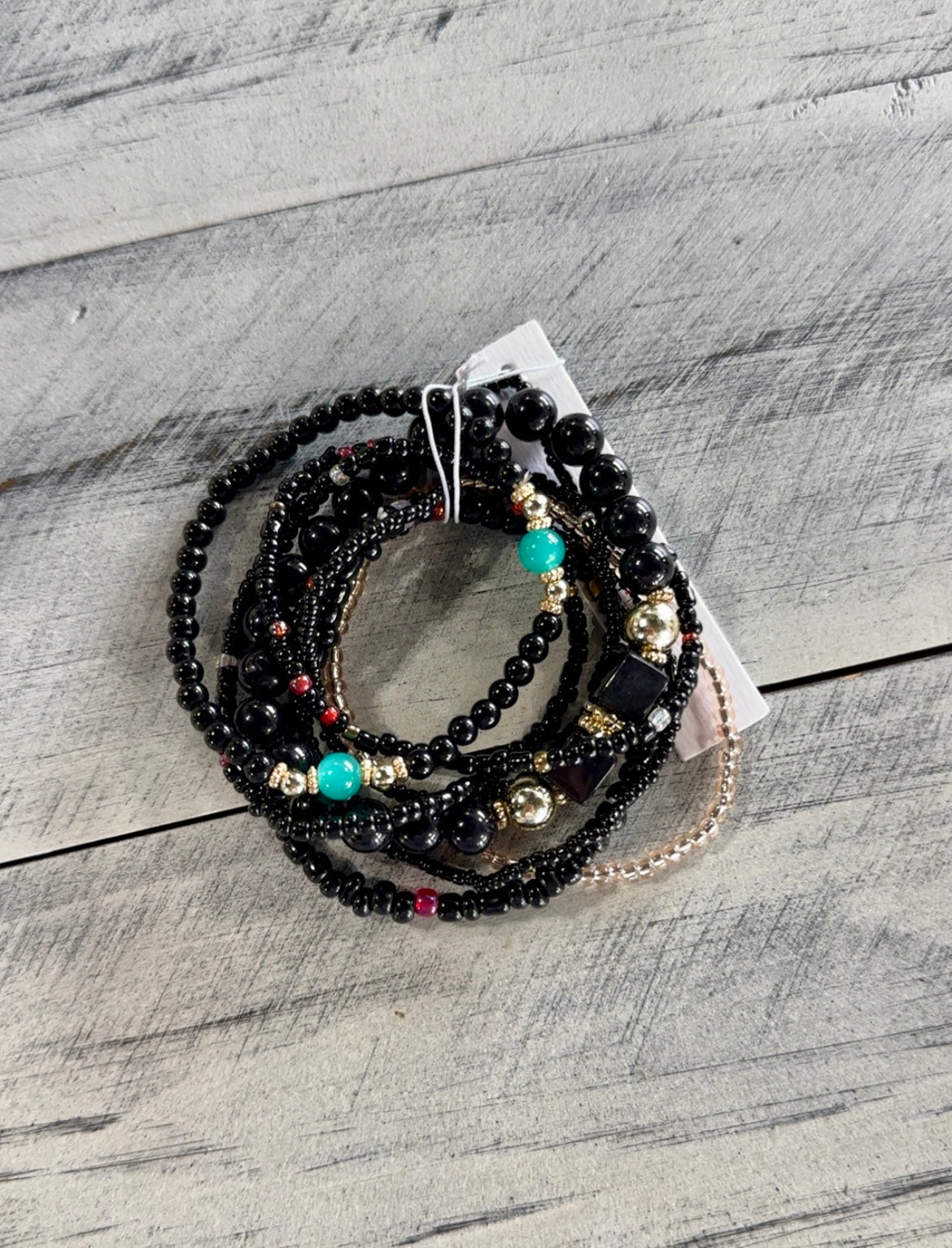 Seed Bead 8 Layer Bracelet Set