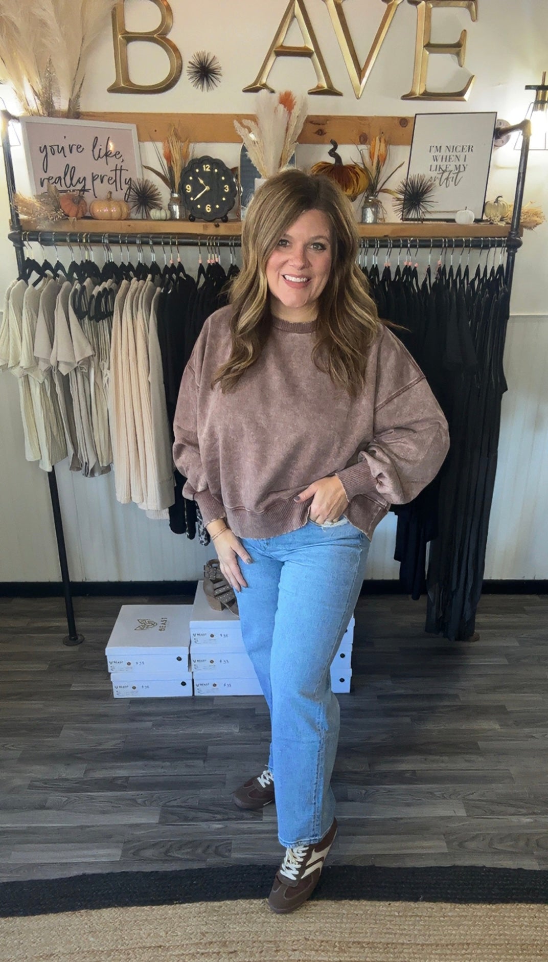 Mica High Rise Baggy Straight Jeans