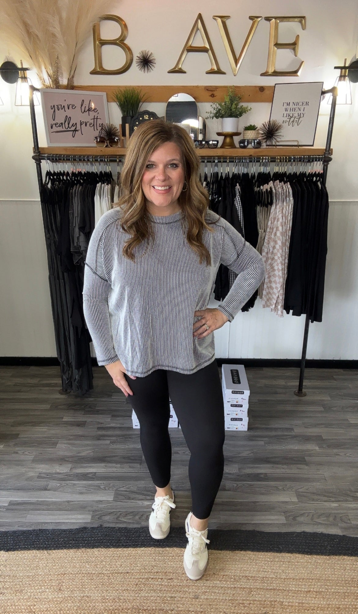 Black Microfiber Full Length Leggings