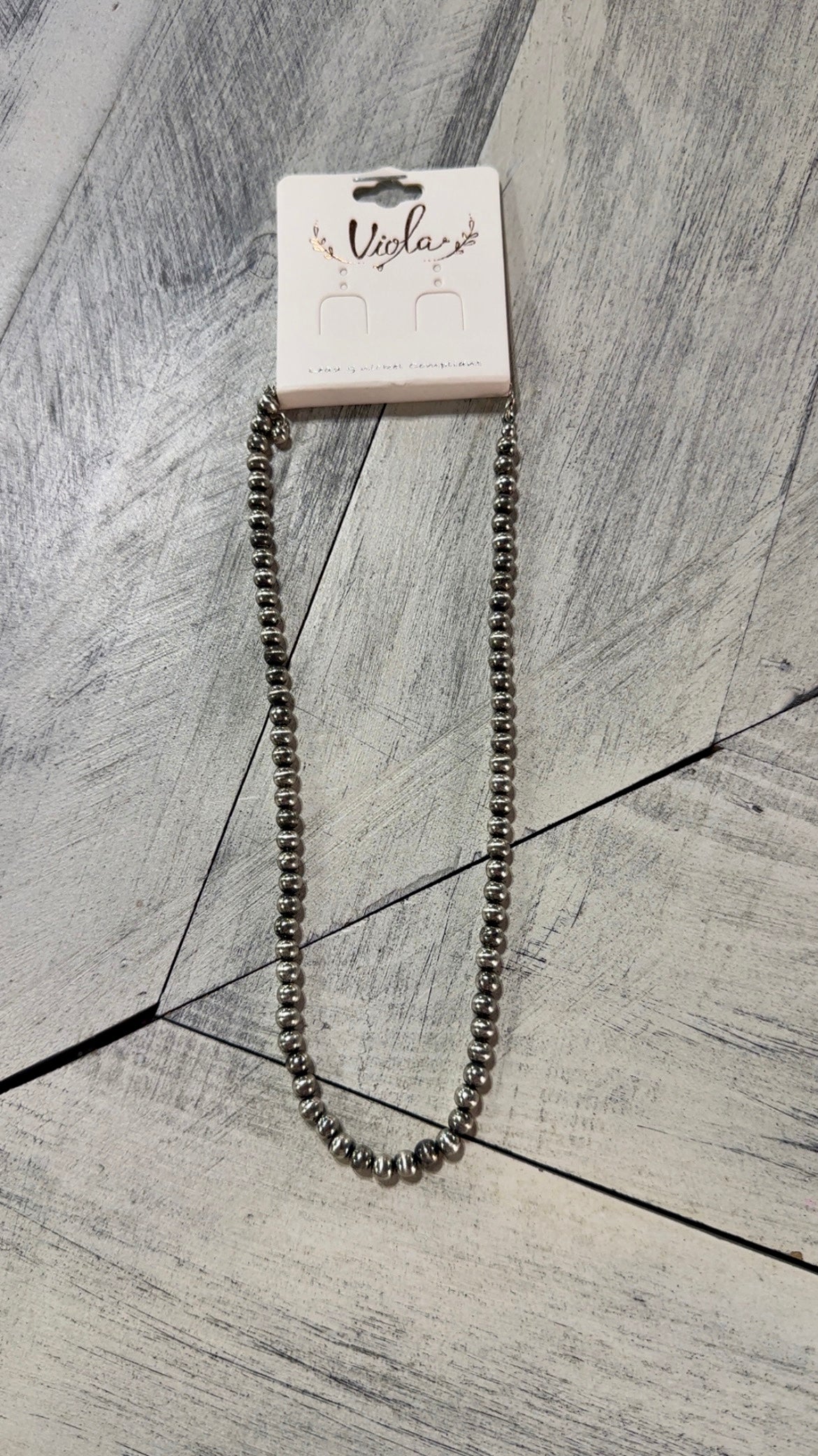 Navajo Pearl Accent Necklace