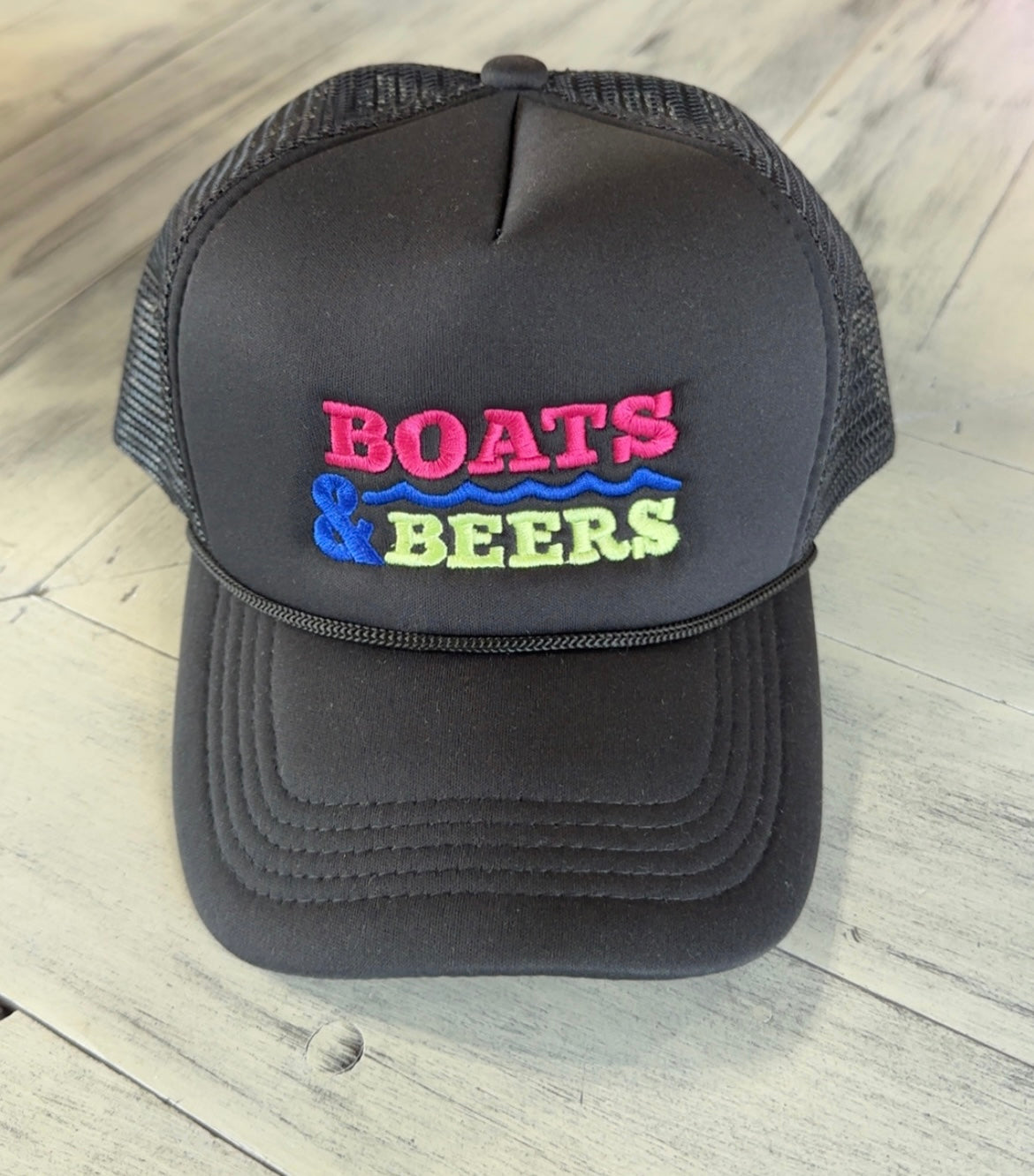 Boats and Beers Foam Trucker Hat