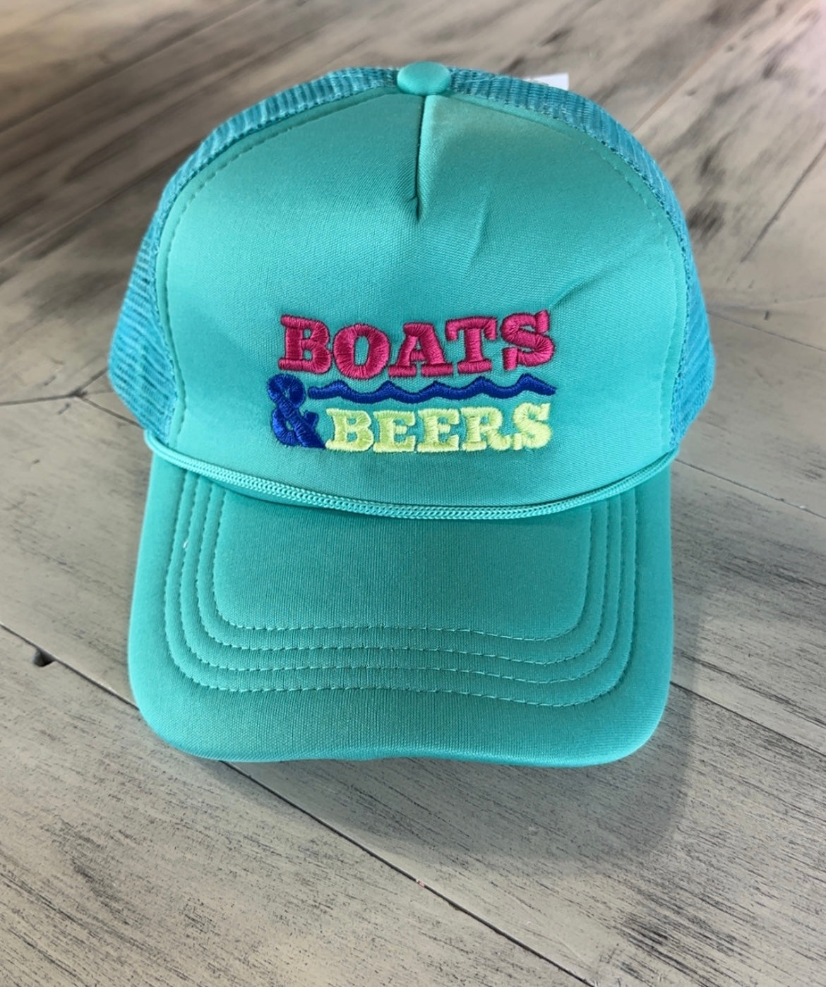 Boats and Beers Foam Trucker Hat