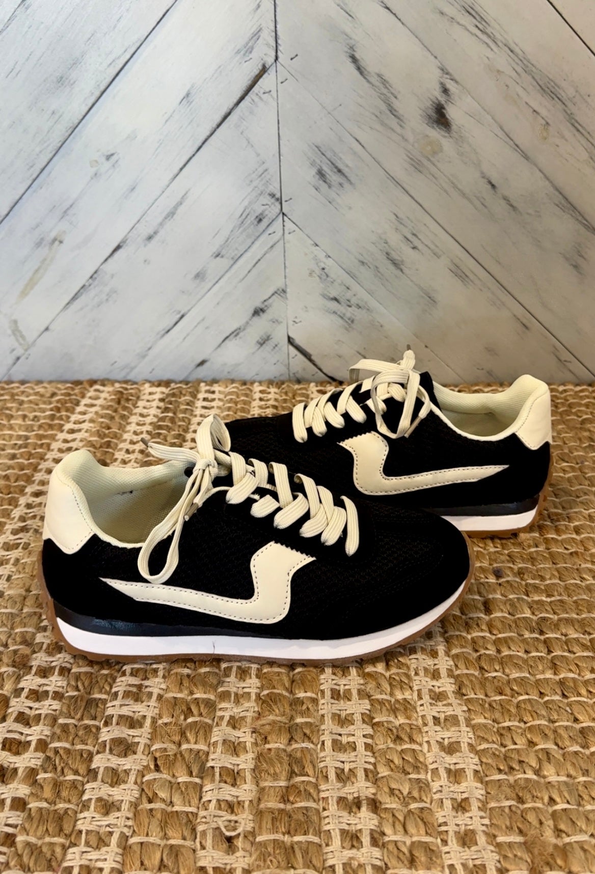 Black & Neutral Sneakers