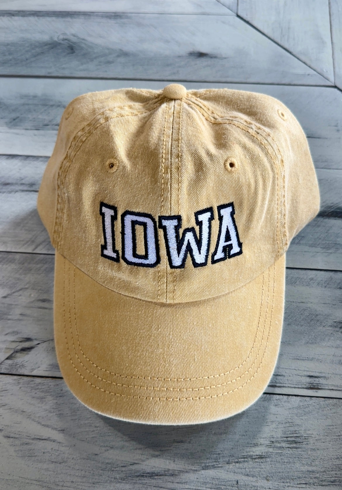 Gold IOWA/STATE Hat