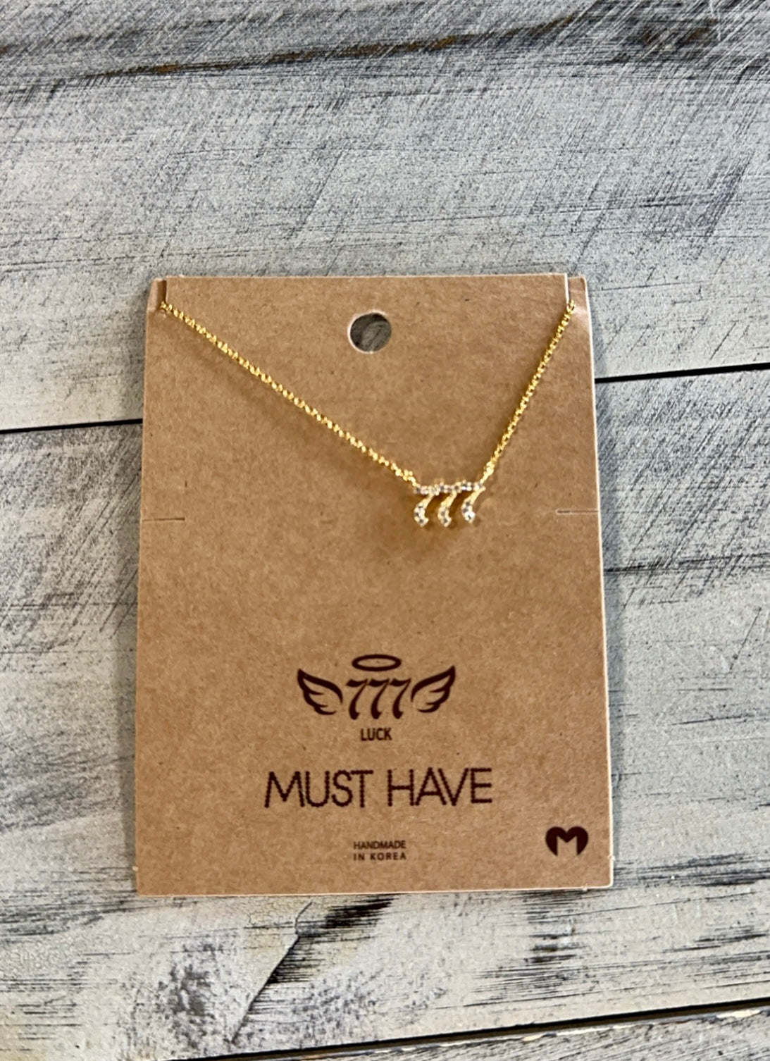 Angel Number Pendant Necklace