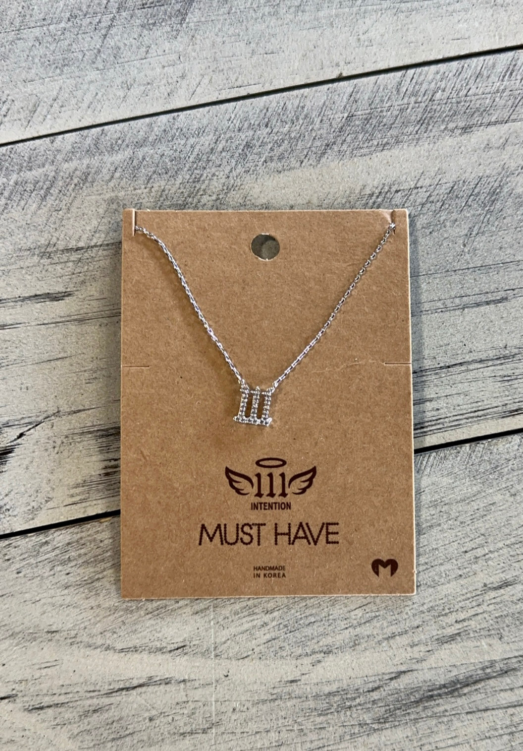 Angel Number Pendant Necklace