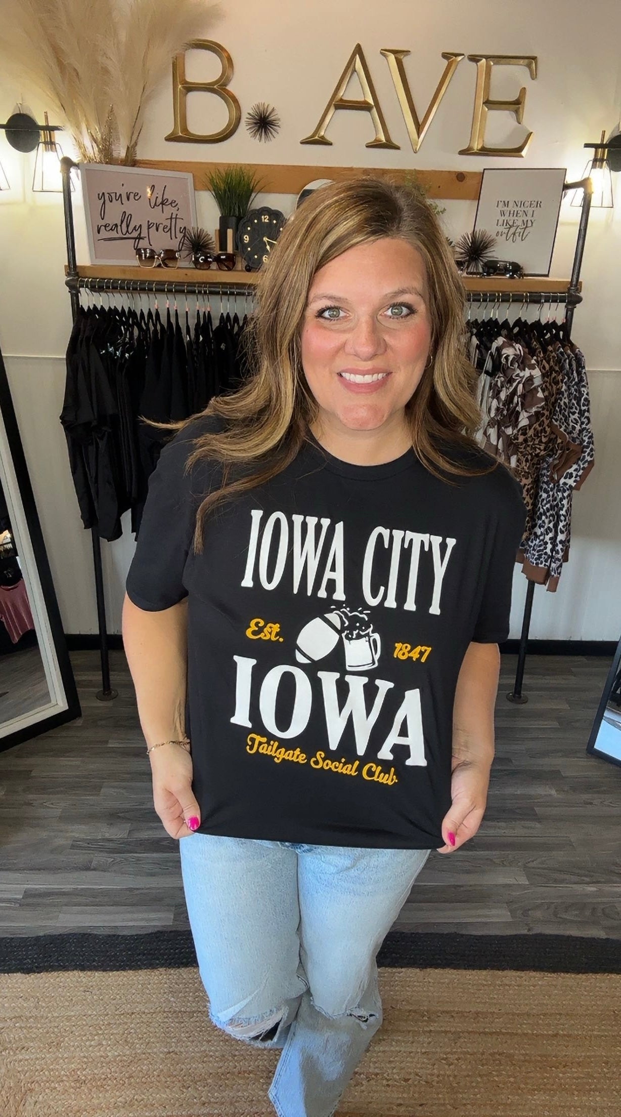 Iowa City Tailgate Social Club Tee