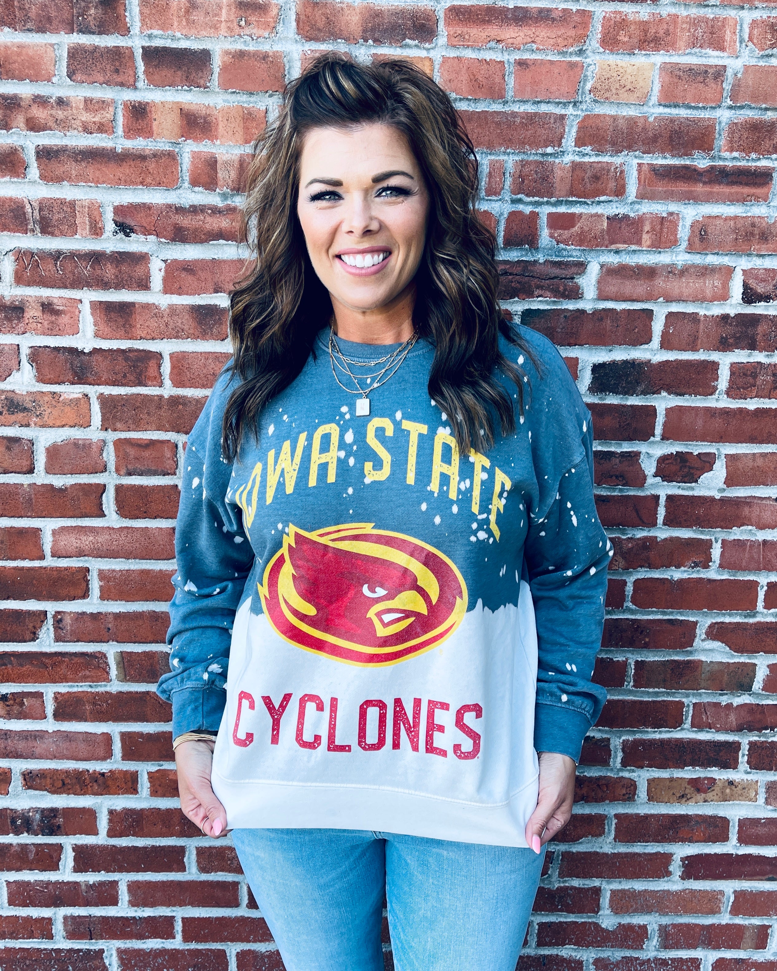 Iowa State Cyclones Bleached Pullover